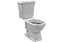BACIA CAIXA ACOPLAR LUZARTE 6L VISEU BRANCO - Imagem 1
