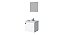 GABINETE AÇO COZIMAX AMENDOA 40CM BRANCO - Imagem 1