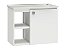 GABINETE AÇO COZIMAX ACEROLA 60CM BRANCO - Imagem 2