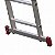 ESCADA EXTENSIVEL 9X2 DEGRAUS ALUMINIO ESC0618 BTF - Imagem 4