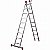 ESCADA EXTENSIVEL 9X2 DEGRAUS ALUMINIO ESC0618 BTF - Imagem 1