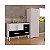 BALCAO BARI MGM 1.20MT BRANCO+PRETO - Imagem 2