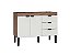 BALCAO COZIMAX FLAMINGO 1.20M BRANCO - Imagem 1