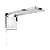 CHUVEIRO LORENZETTI ACQUA STORM ELETRON 7800W BRANCO/CROMADO - Imagem 1
