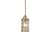 LUSTRE PENDENTE CONHAQUE IRREGULAR 89101132 BLUMENAU - Imagem 1