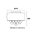 LUSTRE LUMINARIA FLEX MAGNUM 35 88101100 BLUMENAU - Imagem 3