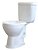 BACIA CAIXA ACOPLAR LUZARTE AC.DUPLO 3/6L PORTO BRANCO - Imagem 1