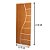 PORTA MADEIRA FRISADA MOGNO S2 70X2.10 KDK - Imagem 1