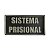 Patch Emborrachado Costacaca Sistema Prisional - Imagem 1