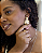 Brinco Diva Dourada Banho De Ouro 18k - Imagem 2