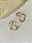Brinco Glamour Banho de Ouro 18k - Imagem 2