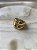 Anel 17 Duplo Encanto Banho de Ouro 18k - Imagem 1