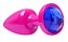 Plug Anal Rosa Com Joia - Diversão Ao Cubo - Imagem 3