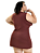 Camisola Plus Size Regata Dona Plus - Imagem 10