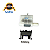 Kit Rolete e Separador de papel Brother L2520 L2740 L2700 L2720 L2740 L2320 L2360 Original - Imagem 4