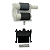 Kit Rolete e Separador de papel Brother DCP-L5652 MFC-L6902 D008GE001 Original - Imagem 6