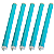 5x Cilindro Para HP/Canon CF226 CF287 CF258 52645 T06 Smart - Imagem 1
