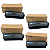 Kit 4 Toners para HP E55040 E57540 E55040DW B/C/Y/M ClasseA - Imagem 1