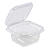 F732 Pote quadrado com lacre 500 ML 50 UN Fibraform - Imagem 1