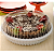 Forma torta G40M Pacote 10Un - Torta-Pudim Millenium 1,4Kg Branca Galvanotek - Imagem 1