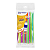 Canudo Longo Colorido 5X26Mm Sache Plástico 100Un Strawplast [Cf30] - Imagem 1