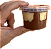 Kit Pote Tampa 145ml Freezer/Microondas 25un Copozan - Imagem 1