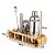 Kit Bartender Coqueteleira Drinks Aço Inox 750ml Caipirinha - Imagem 10