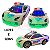 Carro Polícia Policial Bate e Volta com Som e Luz 3D Pilha - Imagem 4
