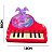 Teclado Piano Musical Infantil Bate E Volta Luz E Som Pilha - Imagem 2