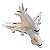 AVIAO BATE E VOLTA DUPLO 3D LIGHT A380 C/SOM E LUZ A PILHA P&D IMPEX - Imagem 5