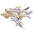 AVIAO BATE E VOLTA DUPLO 3D LIGHT A380 C/SOM E LUZ A PILHA P&D IMPEX - Imagem 4