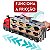 Caminhão Pista Dobrável Cegonha Garagem Fricção Carrinhos - Imagem 2