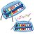 Brinquedo Xilofone Infantil Azul Musical Bebês Piano Baqueta - Imagem 3