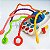 Brinquedo Interativo Montessori Sensorial Silicone Pop It - Imagem 3