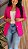 Blazer Alfaiataria Rosa - Imagem 3