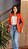 Blazer Alfaitaria Laranja - Imagem 1