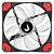 Fan Gamer Rise Mode Wind Vermelho - RM-WN-01-BR - Imagem 6
