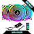 Open Box Kit 3 Fans Gamer Rise Mode Energy ARGB - RM-02-RGB-5V-A+ - Imagem 1