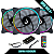 Open Box Kit 3 Fans Gamer Rise Mode Laser ARGB - RM-RGB-05-5V-A+ - Imagem 1