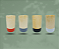 Kit com 4 Vaso Decorativo de 12cm em Porcelana - Imagem 1