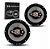 Alto Falante Hurricane 6'' QR-6 Platino 320w- (Par) - Imagem 1