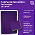 Toalha Microfibra Roxa 71X90 330 GSM - Zacs - Imagem 2