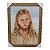 Quadro Decorativo Jesus Cristo Fundo Azul 35x45cm - Imagem 1