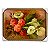 Quadro Decorativo Flor Rosa e Copos de Leite Moldurado 50x70 - Imagem 1