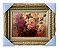 Quadro Decorativo Tema Flor Rosas Brancas Moldurado 30x40 - Imagem 1