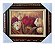 Quadro Decorativo Tema Flores Branca Vermelha Moldura 30x40 - Imagem 2