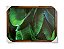 Quadro Decorativo Paisagem Folhas Verdes Abstrato 50x70cm - Imagem 1