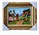 Quadro Decorativo Tema Casa na Roça Paisagem Moldura 30x40 - Imagem 1