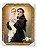 Quadro Santo Antonio Decorativo 30x40cm Com Moldura - Imagem 1