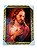 Quadro Jesus Cristo Com Mão No Peito Decorativo 30x40cm - Imagem 1